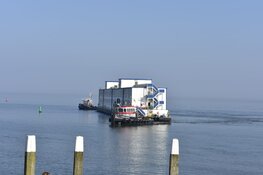Boot voor Oekraïense vluchtelingen gearriveerd op Texel