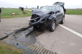 Ongeval tussen meerdere auto&#39;s in Oudeschild (Texel)