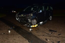 Forse schade en aanhouding na ongeval op Texel