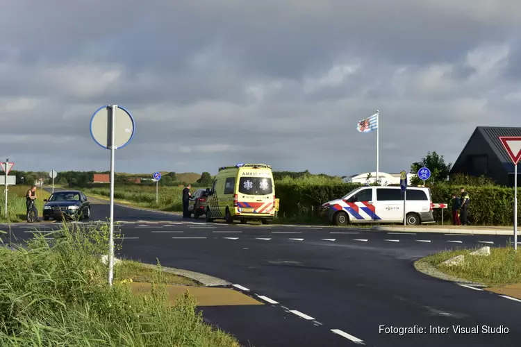 Scooterbestuurder gewond bij ongeval op Texel