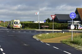 Scooterbestuurder gewond bij ongeval op Texel