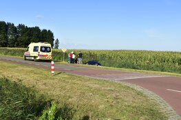 Gewonde bij ongeluk tussen twee voertuigen in De Cocksdorp