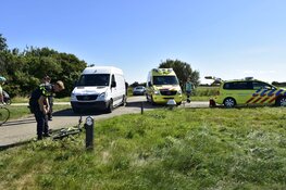 Wielrenner aangereden in De Waal op Texel