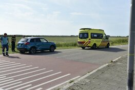 File op Texel na ongeluk tussen motorfiets en auto