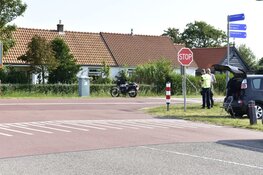 File op Texel na ongeluk tussen motorfiets en auto