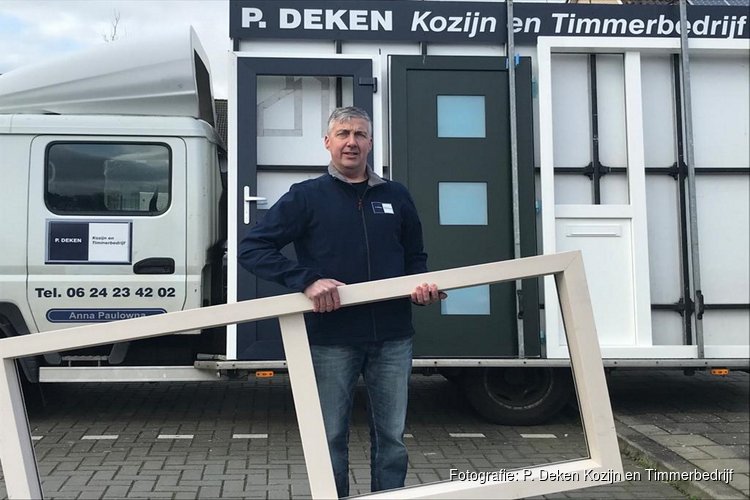 Patrick Deken is in april 2016 gestart met het bedrijf  P. Deken Kozijn en Timmerbedrijf