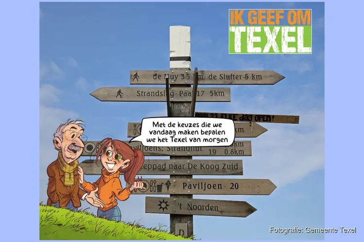 Inloopbijeenkomst ‘Praat mee over de Toekomst van Texel’, 4 juli a.s.