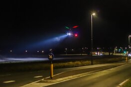 Politiehelikopter helpt politie op Texel met vermissing