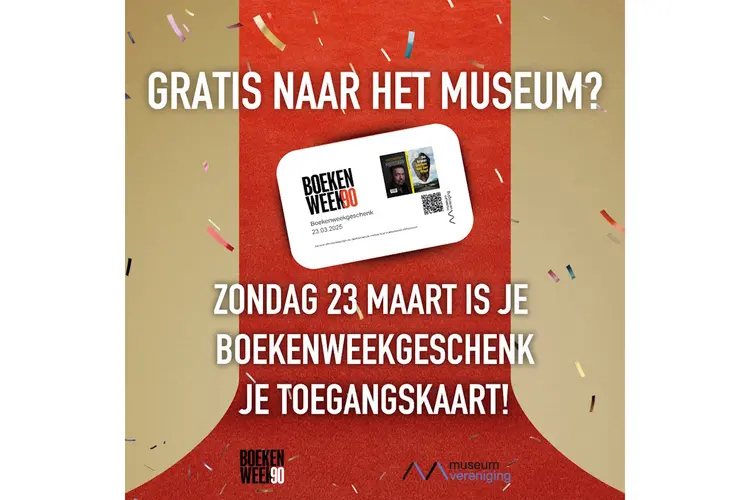 Met het Boekenweekgeschenk naar Museum Kaap Skil