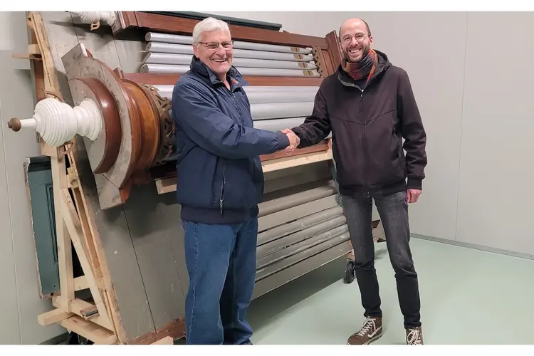 Orgelfront uit Zeemanskerk naar Stichting Texels Museum