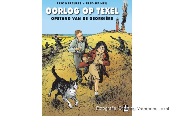 Stripboek en lespakket over oorlog op Texel