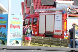 Auto lekt gas op Camping in De Koog op Texel, brandweer ontruimt chalets
