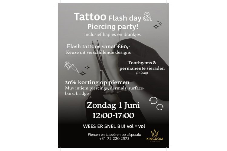 Tattoo Flash Day & Piercing Party