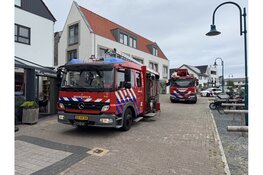 Brand in woning De Koog