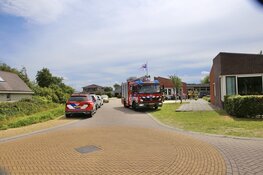 Gaslekkage bij wooninstelling in Den Burg