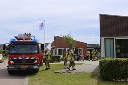 Gaslekkage bij wooninstelling in Den Burg