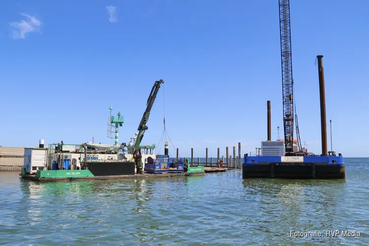 Havenhoofd Texel word vervangen