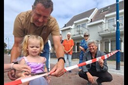 Feestelijke opening van de Boodtlaan door wethouder Remko van de Belt