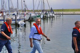 Minister-president Schoof op bezoek bij KNRM Den Helder en Texel
