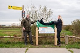 Feestelijke opening wandelnetwerk Texel