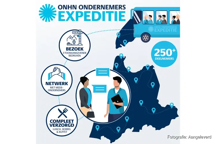 Laat je inspireren door ondernemers uit de regio tijdens de ONHN Ondernemers Expeditie