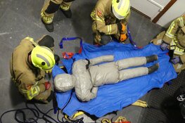 Hulpdiensten oefenen incident in vuurtoren