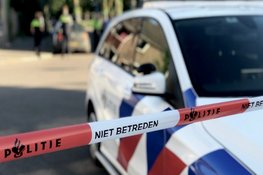 Eenzijdig ongeluk in Den Hoorn. Auto belandt op de kop