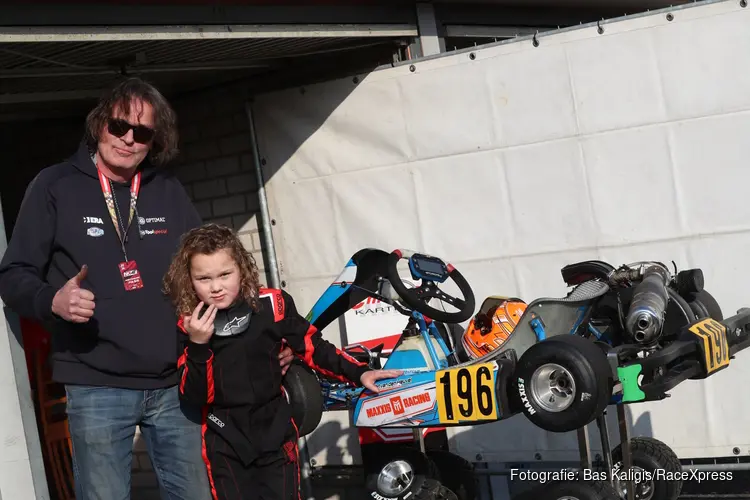 Karttalent Max van den Heuvel pakt drie keer P3 bij NK-debuut in Tillotson Mini