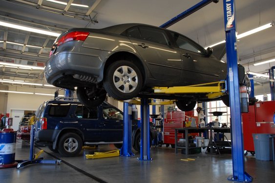Autogarage in Texel