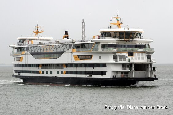 Groot onderhoud aan veerhavens Den Helder en Texel