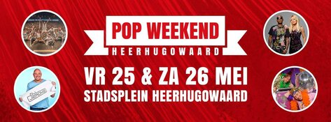 Popweekend Heerhugowaard: Groot feest op Stadsplein met o.a. Dirty Daddies en 2 Brothers on the 4th Floor