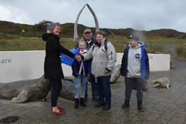 Verrassing voor de 250.000ste bezoeker bij Ecomare