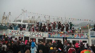 Intocht Sinterklaas op Texel