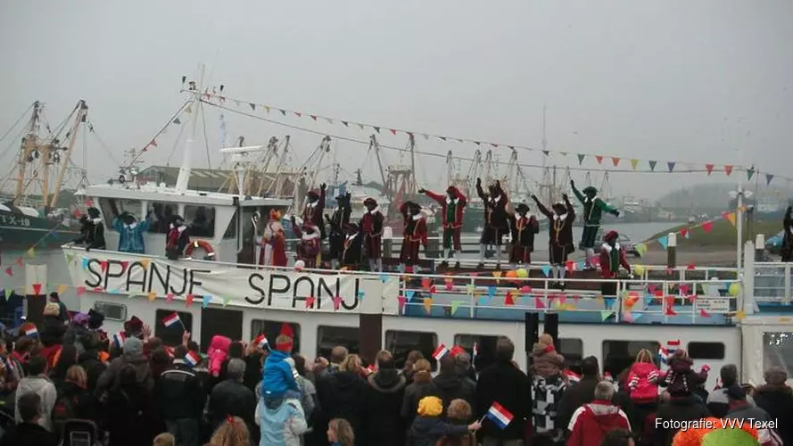 Intocht Sinterklaas op Texel