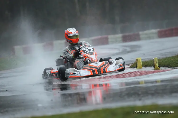 Racetalent van Texel, Jordy Westerlaken laat direct zijn snelheid zien