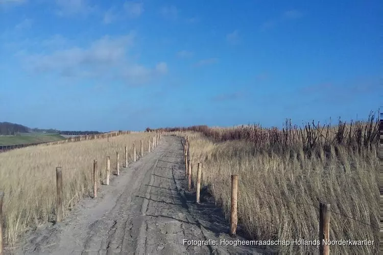 Wandelpad vroegtijdig opengesteld: Beleef deze voorjaarsvakantie al het gebied Prins Hendrikzanddijk