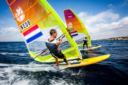 Badloe en van Rijsselberghe in top drie na EK windsurfen