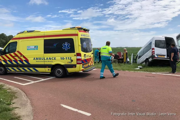 Texelhopper botst met oldtimer in De Cocksdorp