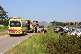 Parachutisten botsen in de lucht