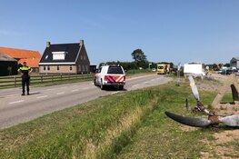 Parachutisten botsen in de lucht