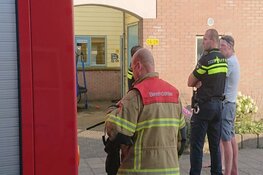 Droger in brand in woning