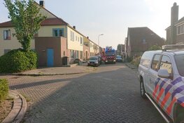Droger in brand in woning