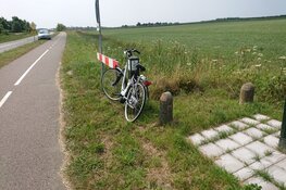 Fietsster aangereden in De Waal