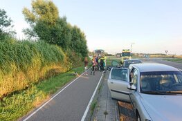 Wielrenner opgehaald door traumahelikopter