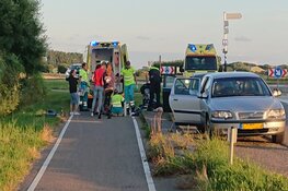 Wielrenner opgehaald door traumahelikopter