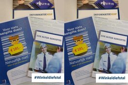 Winkeldieven op Texel vallen door de mand na delen oliedomme foto's