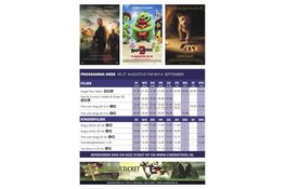 Programma cinema texel van 27 augustus t/m 4 september