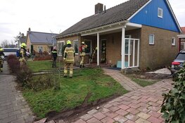 Woningbrand in Den Burg