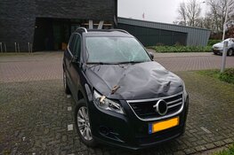 Boom op auto op Pontweg