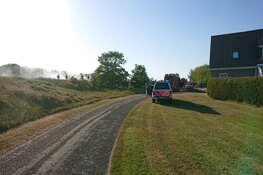 Brand in duinen bij De Cocksdorp
